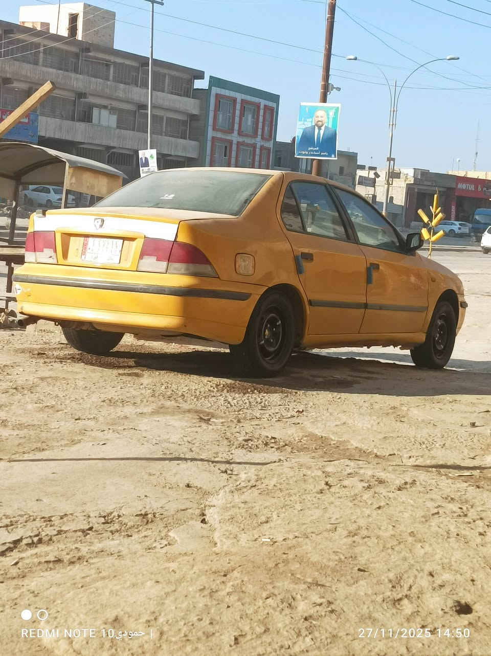 السلام عليكم سمند للبيع مديل 2012 جاهزه ومكفوله بيهة طخه بصيطه بل جاملغ الخلفي قبق بانزين كير مكينه حداديه تبريد تايراتهة نضاف مذب عليهة ربع مكاني حله ابي غرق للستفسار السعر 33  ***********
