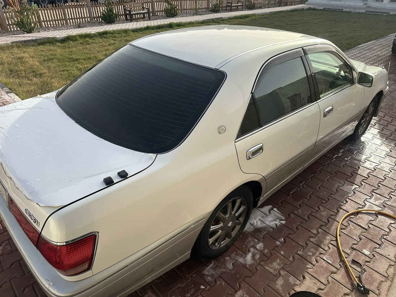 للبيع كراون 2002 رقم بصرة كفالة عامة فقط گصة قمارة
مواصفات دگمتين بردة خلفية محرك D4 الصغير 
السعر 128 قفل 
للاستفسار ***********
