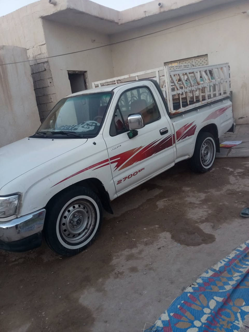 بيك اب جمره 2004 رقم دولي ذي قار سنويه ل33
جاهزه ع الاخير تبريد شغال عوزها تايرات نص عمر 
تريد مداور وكاله السعر 95 وبيها مجال
رقم ***********
***********
