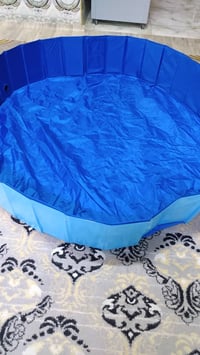 مسبح متنقل • حديقة