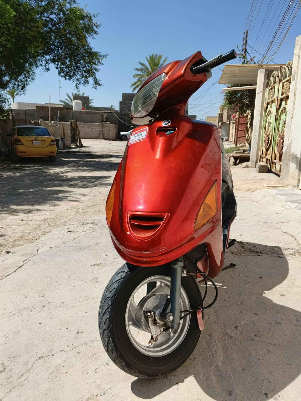 السلام عليكم دراجه البيع مكينه خير من الله خرسه شلعه و معدل كهربيات كله شغاله زوج تايرات جدد شغال سلف هندر كله شغاله لايت عالي ناصي مكان حله مركز شارع. سعر خاص 80 ***********
