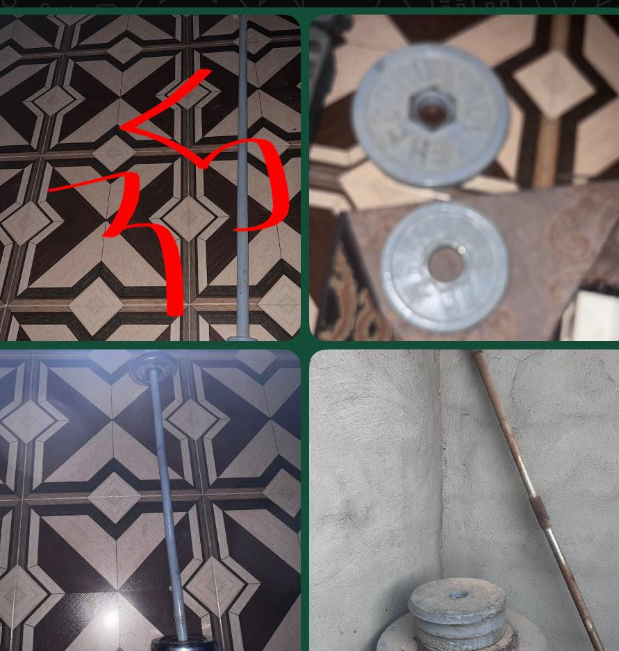 أدوات حديد للبيع
مكاني ديالئ الخالص كل جهاز مكتوب سعره بل صوره 
استخدام قليل


**إذا كنت صاحب هذا الإعلان وتريد حذفه لأي سبب، رجاءا أرسل رسالة إلى الدعم الفني**