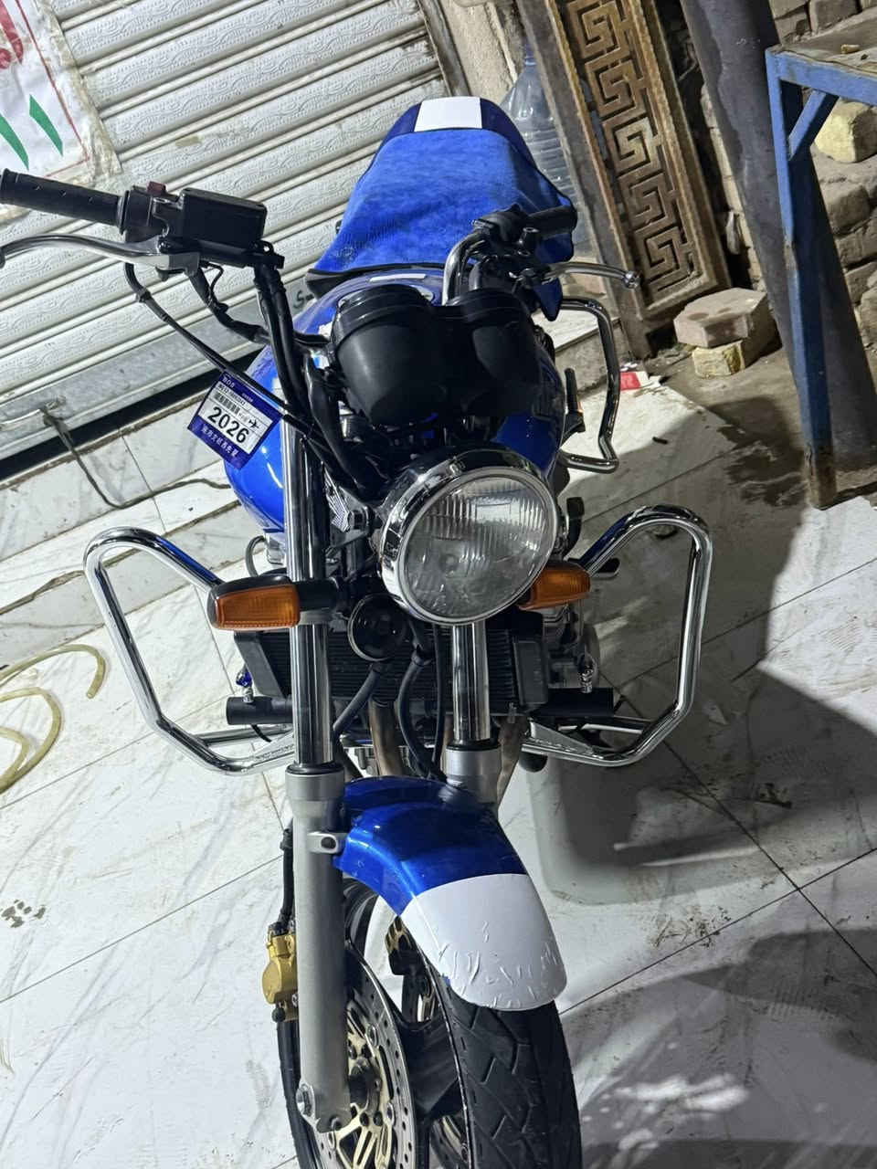 سلام عليكم سيبي  فور400 نوزل مصاله هواي من طالعه من رمبه دراجه كفاله عامه مضمومه دراجه لاستفسار ***********
