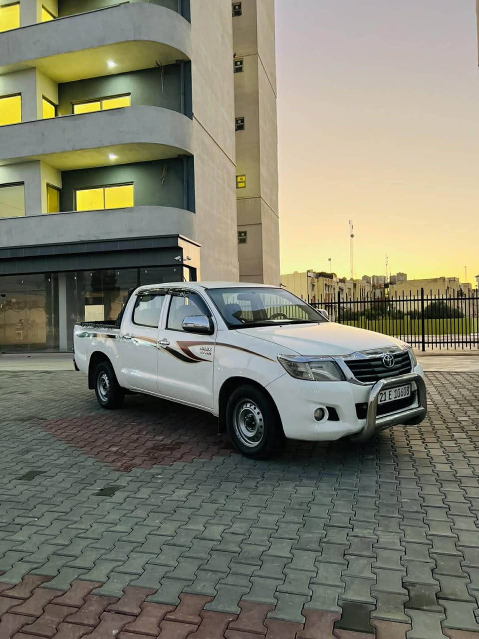 تويوتا هايلوكس ناصي 
موديل 2014
رقم سليمانية الجديد حتا 2030 
كير عادي 
سيارة مكفولة كفالة بدون صبخ بدون فتح بية مكانين تعديل بارد
محرك بشرط مامفتوح لا صرف 
جيهان باب اول
السعر 192ورقه بية مجال
العنوان كركوك شورجة
للاستفسار الاتصال على الرقم التالي 
***********
*********** كركوك, العراق
