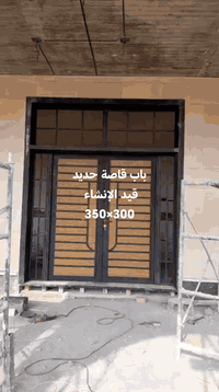 معمل حدادة الرائد لصناعة ابواب القاصة الحديد بأحدث التصاميم وأجود انواع الحديد

***********
***********
انتظرونا بعد إكمال الباب بإذن الله
