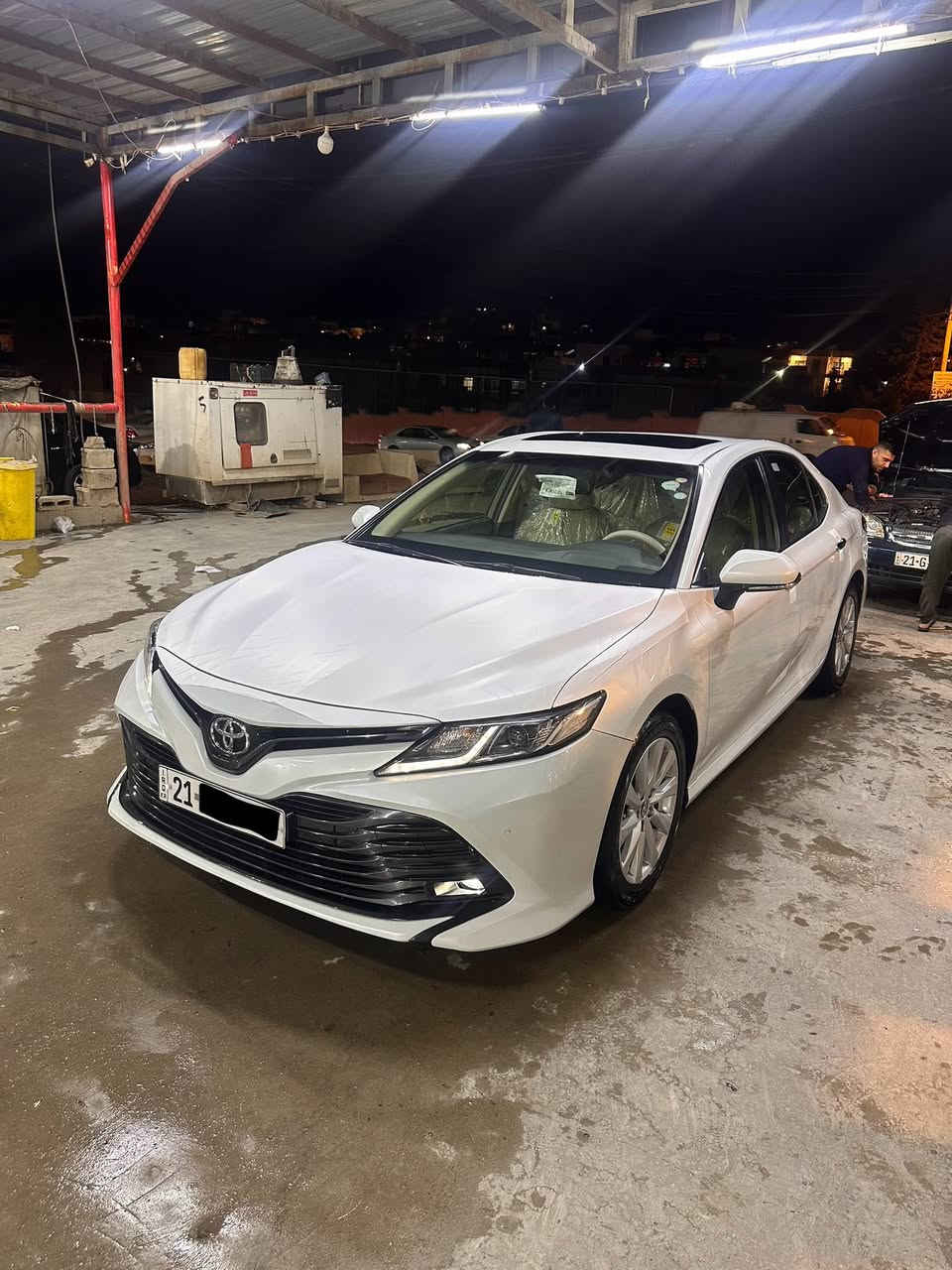 تويتا كامري فول فول مواصفات GLE
موديل 2020 صدفي فول واحد على واحد
مكفولة سيارة لا صبخ لا ضربة لا تعديل لا 

رصعة  ابشرط كلشي جديدة كلش ✅
ماشية 63 الف حقيقي دعامي للدعامي ابشرط

رقم سليمانية و مكانها سليمانية ✅
سيارة مال جناي و ابشرط تحويل و غرامة ✅

( سلايد - كشن كهرباء - حاسة امامي و خلفي - سيستم حساسا باركينگ - شاشة و كاميرا - تحديد سرعة - تحكمات استيرن - بريك بصمة - اوتوهولد - ٢ بصمة بلادي - تخم تواير جديد - مرايات ينوم - بلاجكتور ليد - باقي مواصفات ) 
*********** للسعر خابرني …
