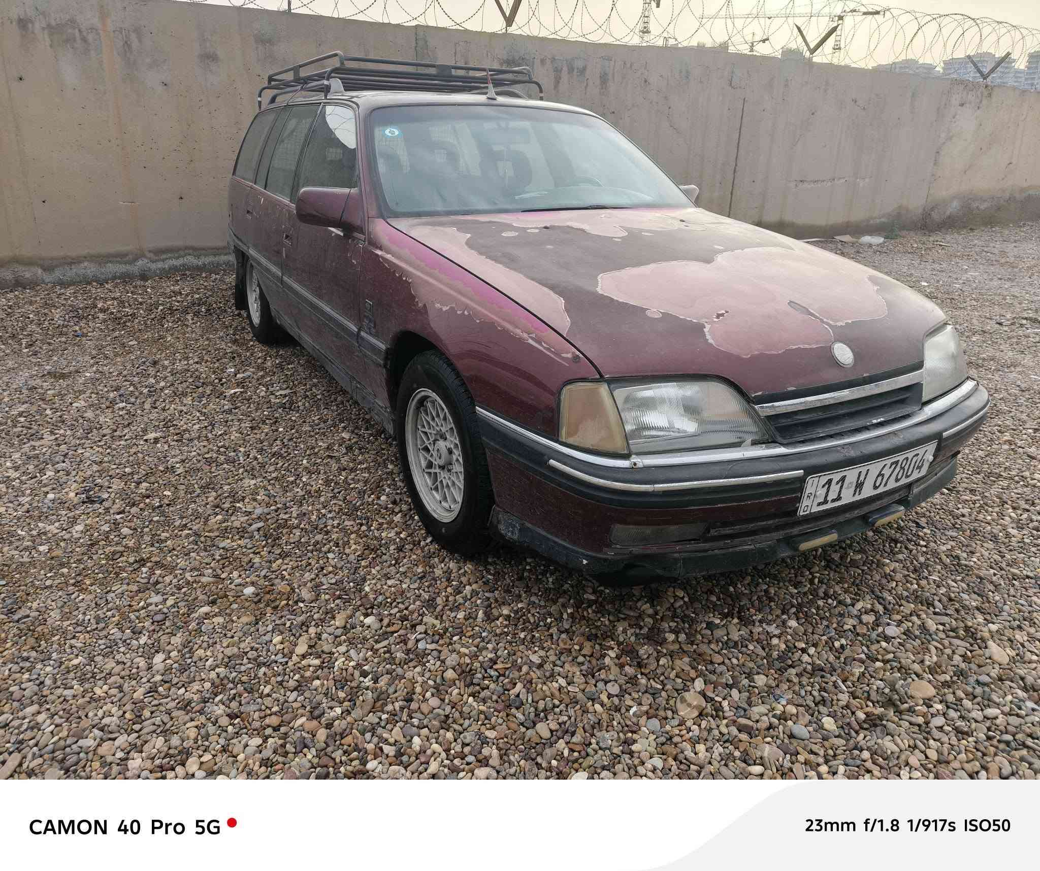 ‏السلام عليكم ورحمه الله وبركاته
‏اوبل اوميكا اوربي موديل 91 رقم بغداد دولي محرك 2000 
كير عادي صدر جديد امامي والخلفي
‏تحويل مباشر سنوية الى 2030 
‏السيارة بلادية مكفولة من الصبغ والمعجون والضربة والزنجار السعر 32 بيه 
‏العنوان بغداد البياع الشهداء 
‏رقم تلفون ***********
