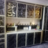 كاونتر المنيوم نضيف جدا كامل القياس  2ونص متر وزاويه أربع طوابق ويمكن ...