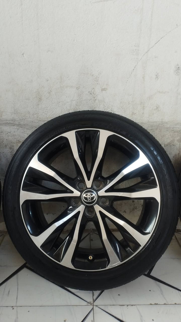 اسلام عليكم رخيص بلش سعر 340 الف واصل وجب جديد طخم عدد 4 ويل تايرات كورلا SE موديل 2019حجم 17 شريكة أصلي بلادي لا كسر لا لحيم لا تصلح لا صباغ  شرط الفحص طخم طايرات نص عمر زوج من تايرت زوج بي عنجور فقت قياس 215/45/17/سعر 340 الف عنوان كركوك قادسي أو لا يم نادي سولاف جامع رقم موبايل رقم اسيا بي واتساب *********** ***********
