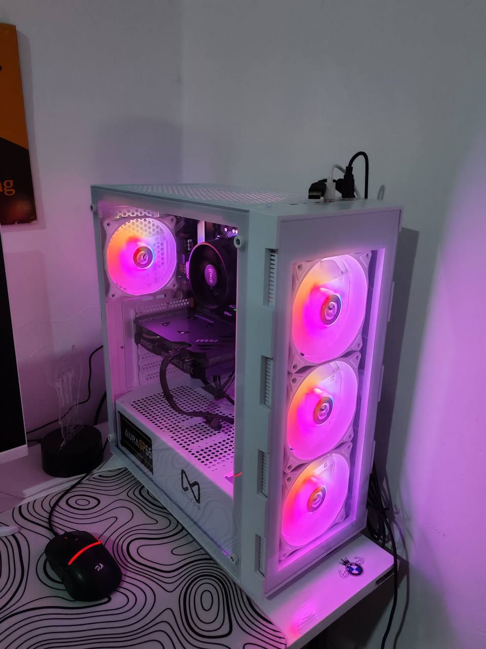 RTX 4060 8G MSI
RYZEN 5 5600X
RAM 16 (8×2) 
M.2 512 
PSU 650
 السعر 975 وبيهة مجال للطيبين
مكاني ديوانية علق واطبلك خاص 
***********
