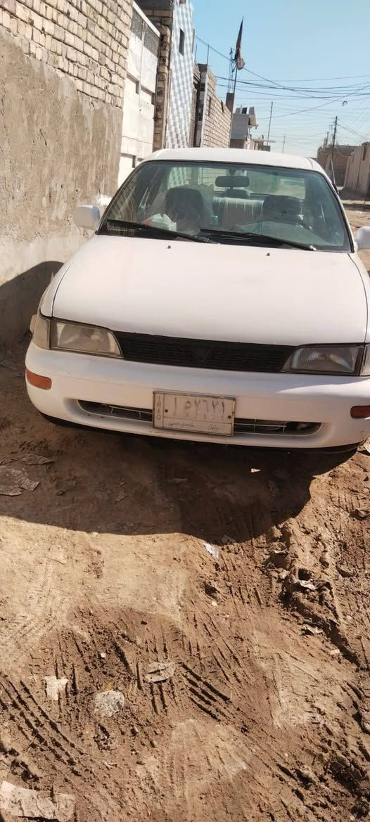 سلام عليكم سيارة كورلا مديل ٩٤ مكينة وكير مكفولات السيارة جاهزة مداور ثاني يوم مكفوله من كصه ونقل جثه مصبوغه عام للجمالية المكان النجف ***********
