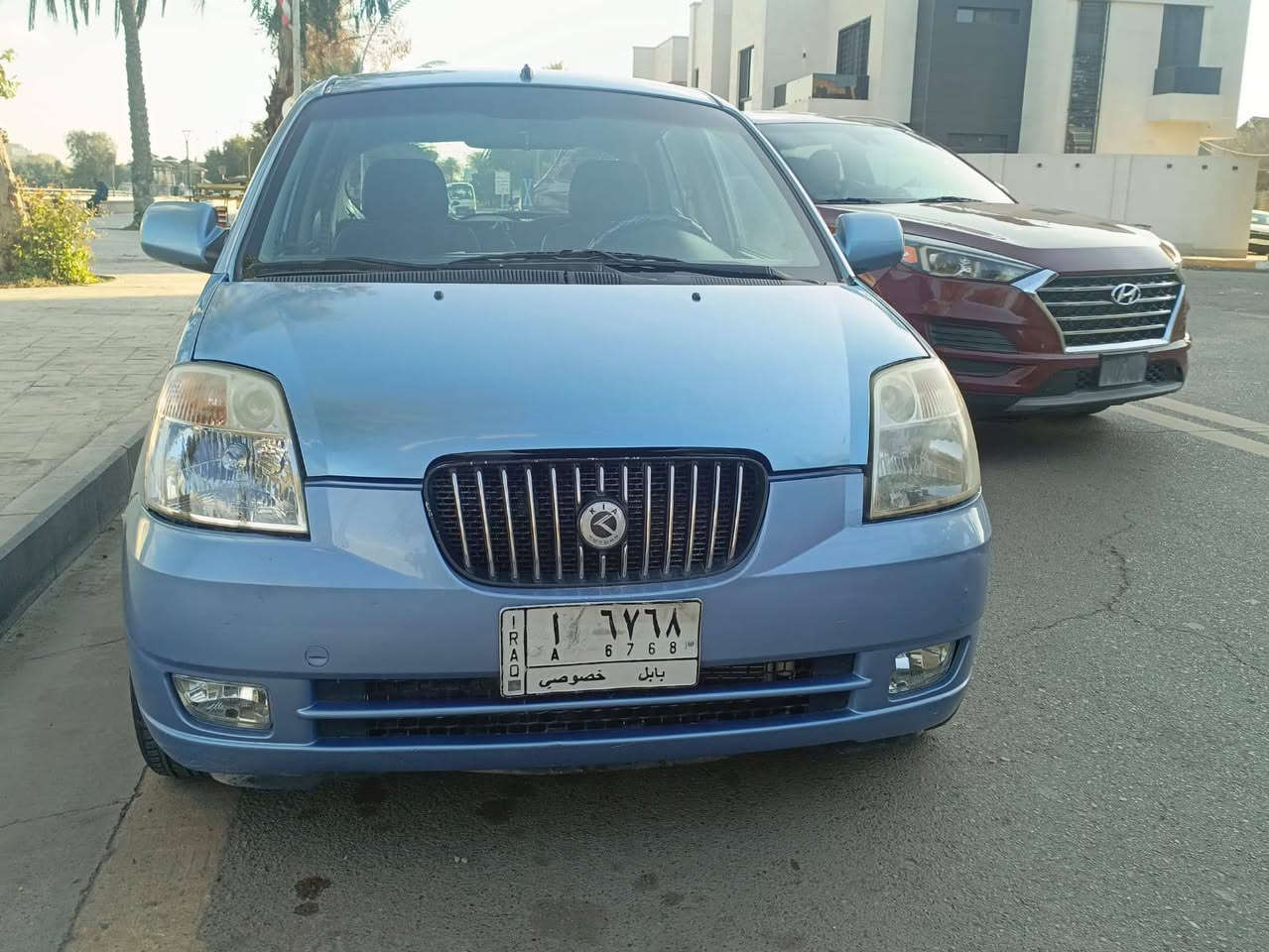 السلام عليكم بيكانتو2008
محرك ٤سلندركيراوتو
سيارة كلش حلوة 
جاهزة من كلشي 
تبريد ثلج تدفئة تخم تاير جديد
صبغ عام اثر شخوط للجماليه بدون دواخل
مكان السياره بغداد الكاظمية 
السعر 55 وبيها مجال قليل
‏‪***********
***********
