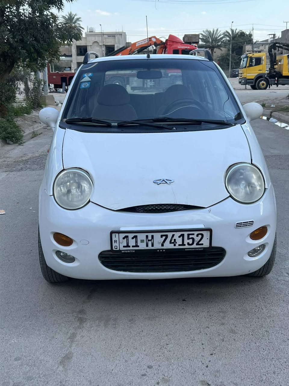 السلام عليكم شيري كيو كيو للبيع موديل ٢٠١٠ سياره نضيفه جدا بدون صبغ فقط دعاميات مكينه كير مكفوله تخم تأير تبريد شغال سياره جاهزه ماشيه ٥٩ باسمنه  مكان سياره بغداد  كير اوتو  السعر ٣٠ بيه مجال بضبط الاتصال *********** فديو توضيحي للسياره ب منشور
