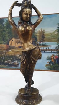 تمثال نحاسي • نحاس • ديكور