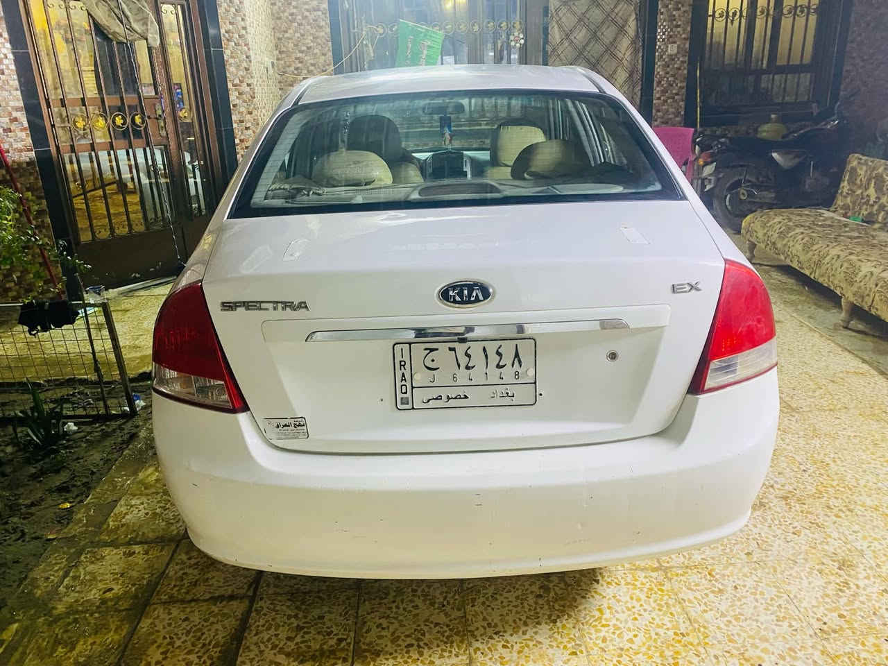 كيا سبكترا للبيع موديل ٢٠٠7
كير ومكينه كفاله رقم بغداد سنويه باسمي 
تبريد ثلج حداديه جديده 
العنوان بابل حله شارع 80 
لاستفسار اكثىر 
***********
