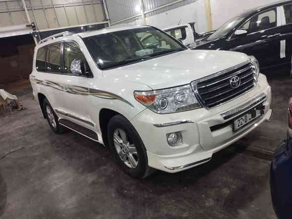 اسلام عليكم.. من رخصة الادمن المحترم للبيع  مستعجل لاندكروز GXR.  2013 لون صدفي كفاله عامه ماشيه 190 الف حقيقي سياره وضع شركه جاهز مال جناي رقم اربيل باسمي سعر المطلوب 350ورقه بيهة مجال 
مكان سياره انبار فلوجه للتواصل ‏
‪0786 501 9592
سياره مكفوله من كلشي وين يعجبك اخذ سونار
