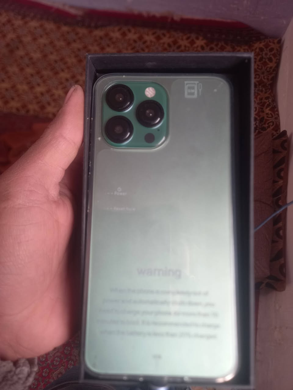 السلام عليكم خوان موبايل بوكو مقلد ايفون ١٣ فول جهاز بجيس بعده بس تحطله اميل مامستعمل قيم وخذ *********** شراي وتساب او يتصل
