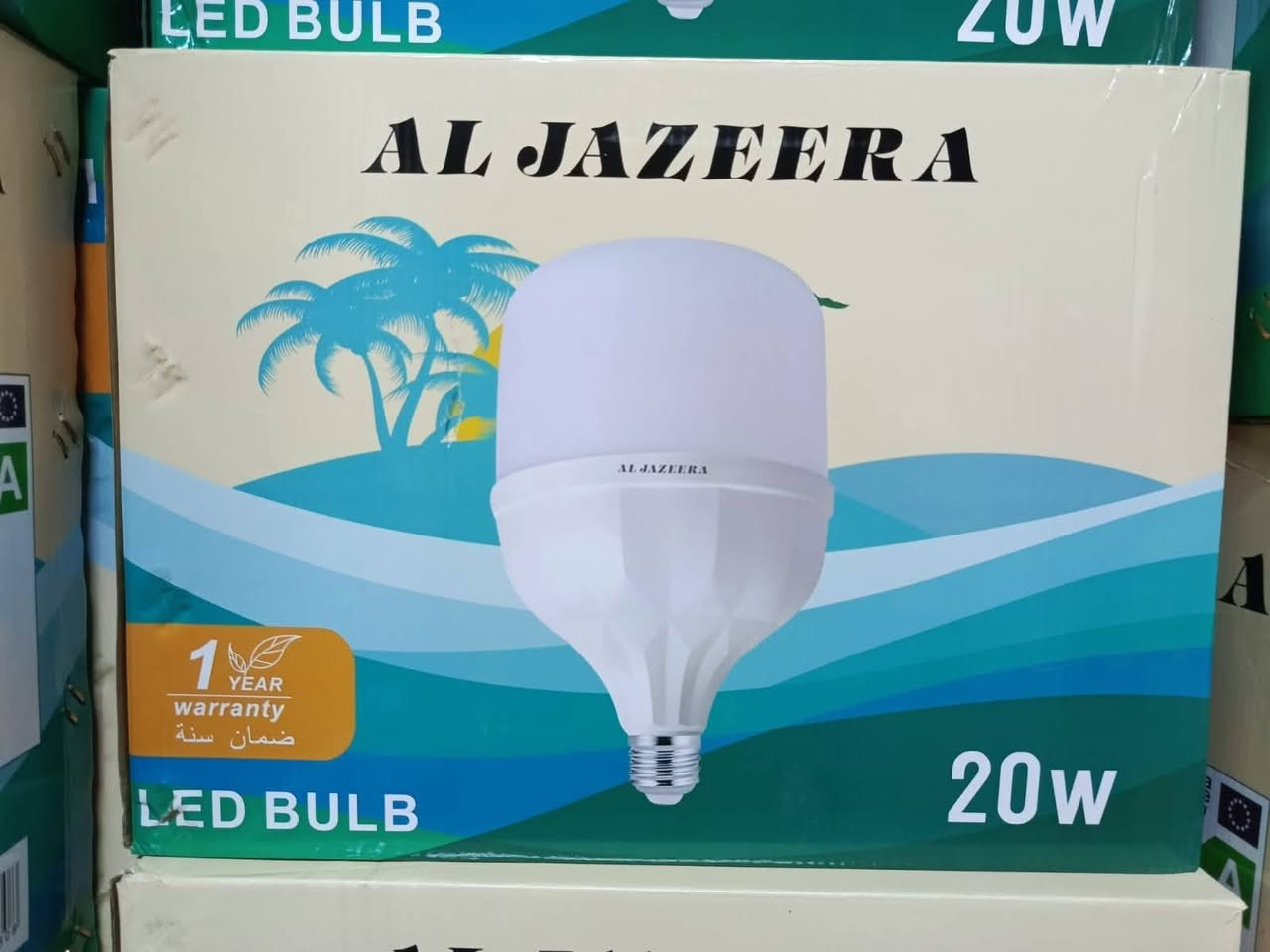 السلام عليكم ورحمه الله وبركاته متوفر 
مصباح الجزيرة 
ضمان سنة استبدال 
اسعار الجملة 
مصباح ٢٠ واط ١٢٥٠
مصباح ٣٠ واط ١٦٥٠
مصباح ٤٠ واط ٢٥٠٠
مصباح ٥٠ واط ٣٠٠٠
مصباح ٦٠ واط ٣٢٥٠
متوفر خدمه توصيل مجانا


**إذا كنت صاحب هذا الإعلان وتريد حذفه لأي سبب، رجاءا أرسل رسالة إلى الدعم الفني**