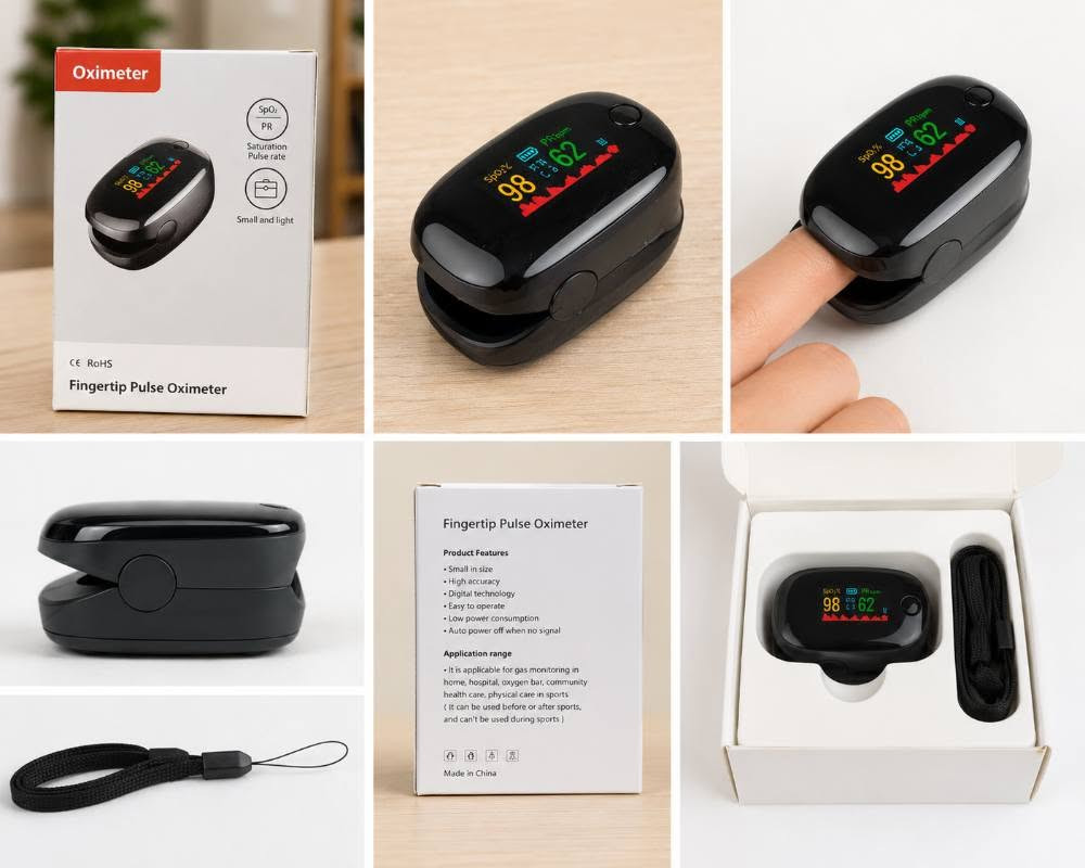 الاسم: جهاز قياس ضغط القلب ولاوكسجين
الوصف: جهاز قياس الأكسجين والنبض بالأصبع (Pulse Oximeter) راقب مستوى الأكسجين في الدم ومعدل نبضات القلب بسهولة ودقة من منزلك مع جهاز قياس الأكسجين بالأصبع. يتميز بتصميم صغير وخفيف وشاشة رقمية ملونة تعرض النتائج بشكل واضح وفوري. المميزات: ✅ قياس نسبة تشبع الأكسجين في الدم (SpO₂). ✅ قياس معدل نبضات القلب (PR). ✅ شاشة رقمية ملونة عالية الوضوح. ✅ قراءة سريعة خلال ثوانٍ. ✅ صغير الحجم وخفيف الوزن وسهل الحمل. ✅ مناسب للاستخدام المنزلي والرياضي والطبي. طريقة الاستخدام: ضع إصبعك داخل الجهاز. اضغط زر التشغيل. انتظر بضع ثوانٍ حتى تظهر النتائج على الشاشة. اقرأ نسبة الأكسجين ومعدل النبض مباشرة. مناسب لـ: كبار السن. الرياضيين. مرضى الجهاز التنفسي. الاستخدام اليومي لمتابعة المؤشرات الصحية. محتويات العبوة: جهاز قياس الأكسجين بالأصبع. دليل الاستخدام. الحجم: صغير ومحمول اللون: أسود الاستخدام: قياس الأكسجين والنبض بدقة وسرعة في أي وقت وأي 
مكان.

سعر 12 الف


**إذا كنت صاحب هذا الإعلان وتريد حذفه لأي سبب، رجاءا أرسل رسالة إلى الدعم الفني**