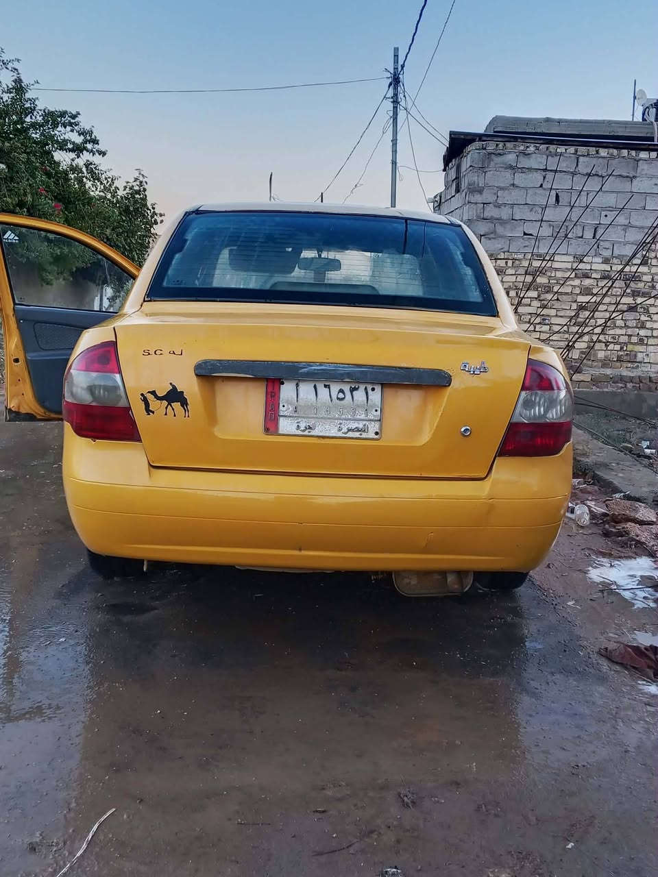 السلام عليكم طيبه موديل 13مكينه ستوني مجفته عسحك
كير الرابع يفلت فقط والباقي كله جديد سدر امامي جديد 
كهرباياته كله شغاله ولكشر شوف العين خير من الله للبيع ومراوس بدون راعي اكفل سرقه وعشائر السعر 18 مكاني نجف عباسيه ***********
