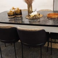 ميز مرمر • ست كراسي • الصالحية بغداد