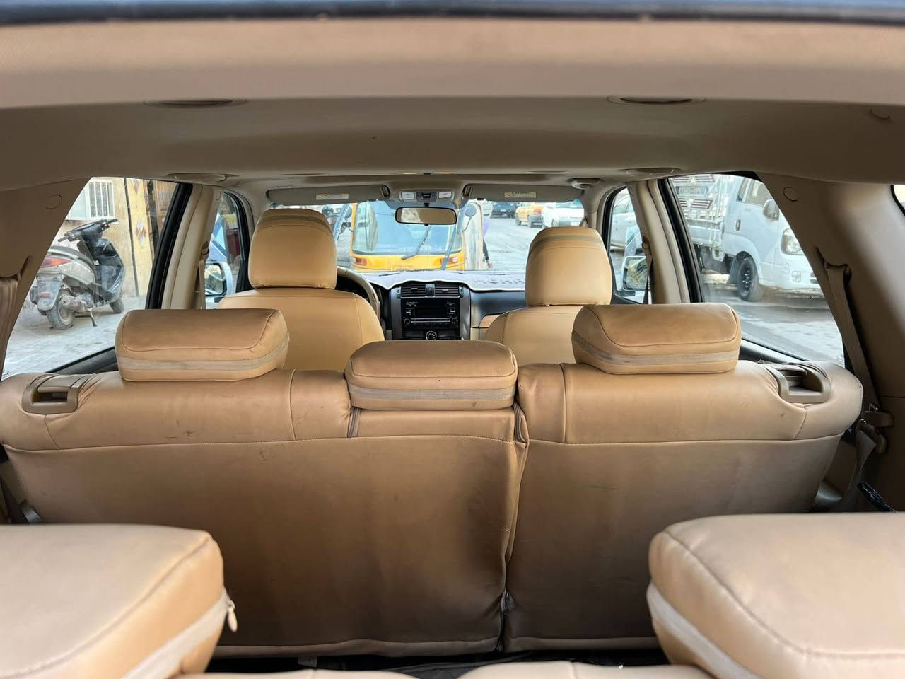 سلام عليكم مهافي البيع موديل 2012بيهه صبغ كد شبر بل جاملغ المامي كير ومكينه مكفولات  سعر 135مكاني بغداد مدينت الصدر ***********
