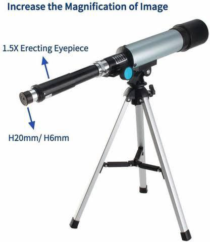 تلسكوب فول مواصفات ومناسب
لرؤية ورصد الاشياء البعيدة مثل سيارة او شخص او تصوير الكواكب  

يجي ويا عدستين ستة ملم وعشرين ملم تقريب 16x الى 120x 
تقريب قوي جدا مالته

ويا عدسة خاصة تصوير القمر

ويا ستاند تثبيت

ويا عدسة تطوالة زيادة المدى اكثر
وعدسة تغيير زاوية

كامل ملحقات


**إذا كنت صاحب هذا الإعلان وتريد حذفه لأي سبب، رجاءا أرسل رسالة إلى الدعم الفني**