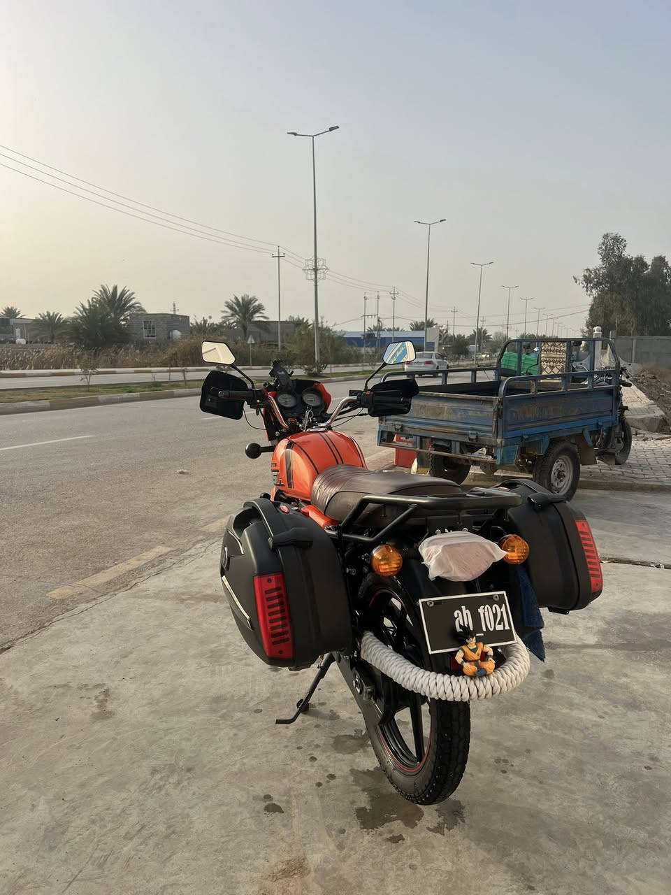 السلام عليكم دراجة دايوان موديل ٢٠٢٢مرقمه وجاهزة لوحات وسنوية تحويل ثاني يوم دراجة خير من الله وتعمير مال ٢٠٢٥  نضافة فول مكينة مكقولة ولي يريد رقم ‭٠٧٧٣ ٧٠١ ٨١٩٧‬ وتدلل
