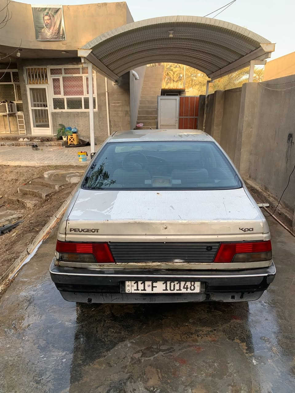 بيجو روا موديل 2009 
حداديه امامي خلفي 100‎%‎
تبريد شغال 100‎%‎
كهربائيات كلها شغاله 
رقم دولي بغداد
السعر 26$ بيها مجال أي استفسار 
***********
