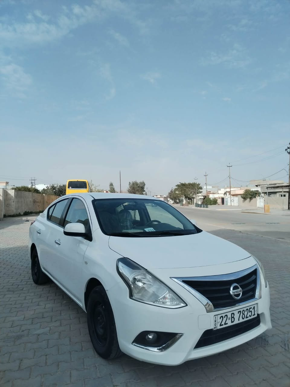 نيسان صني موديل 2020 سياره حيل حيل جديد بمعنا كليمة سيارة كلين بدون صبوخ بدون بارد بدون كل شي  تايرات جديد صدر جديد رقم اربيل رقم سنويه جديد لحد 2027  شرط تحويل كيرو محرك بشرط مامفتوح بدون عيب  سياره بنزين غاز سعر 113$ بي المجال 
مكان كركوك 
رقم موبايل 
***********
*********** كركوك, العراق
