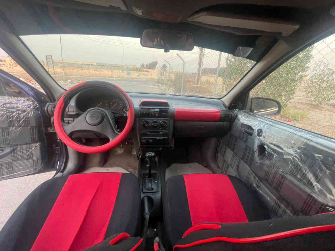 السلام عليكم اوبل فيتا سياره جاهزه كير محرك اوتو تخم تاير جديد والسياره جاهزه شغل وطلع وين ميعجبك مكان بغداد حي العامل السعر 37وبيه مجال لشراي ***********
