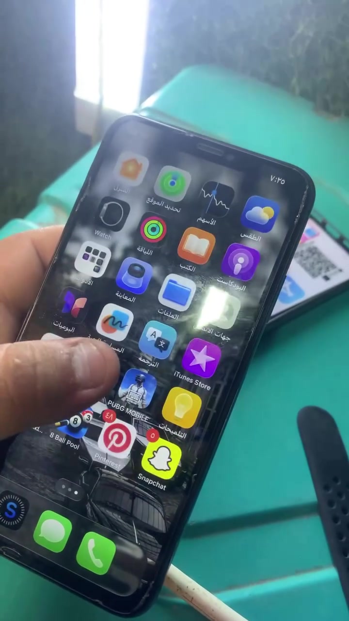 ‏iPhone 11 Pro Max للبيع النظافة 95% بطارية 100 تلفون حلو ومرتب_وكامل من كل النواحي واريد مراوس بأيباد￼￼


**إذا كنت صاحب هذا الإعلان وتريد حذفه لأي سبب، رجاءا أرسل رسالة إلى الدعم الفني**