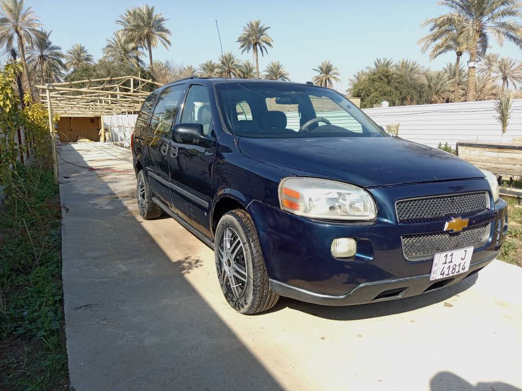 السلام عليكم ورحمة الله وبركاته *********** شوفرليت ابلاندر 2007 وارد امريكي حادث جاملغ الامامي فقط صبغ 3 قطع والباقي مكفول 7 راكب محرك 6 سلندر 3900 رقم بغداد انكليزي بسمي سياره جديده وجاهزه من كل شي كير ومحرك وحداديه وتخم تاير وغرفه وتبريد ثلج الكل جديد العنوان كربلاء الشراي يتصل غير متواجد عل فيس السعر 75 وبيه مجال للطيبين كربلاء, العراق
