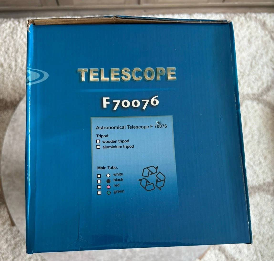 تلسكوب حترافي ضخم الي يفيده سعره 80 الف


**إذا كنت صاحب هذا الإعلان وتريد حذفه لأي سبب، رجاءا أرسل رسالة إلى الدعم الفني**