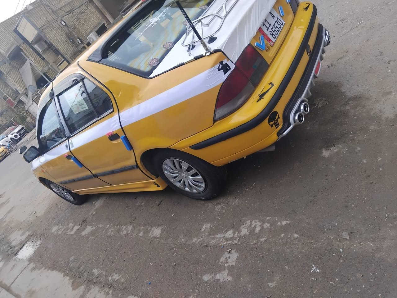 السعر27
بسمي ,هزة ورقم وسنوية جدد 
مصفرة من كلشي
جاهزة
كبل للشارع
للاستفسار ***********
بغداد
