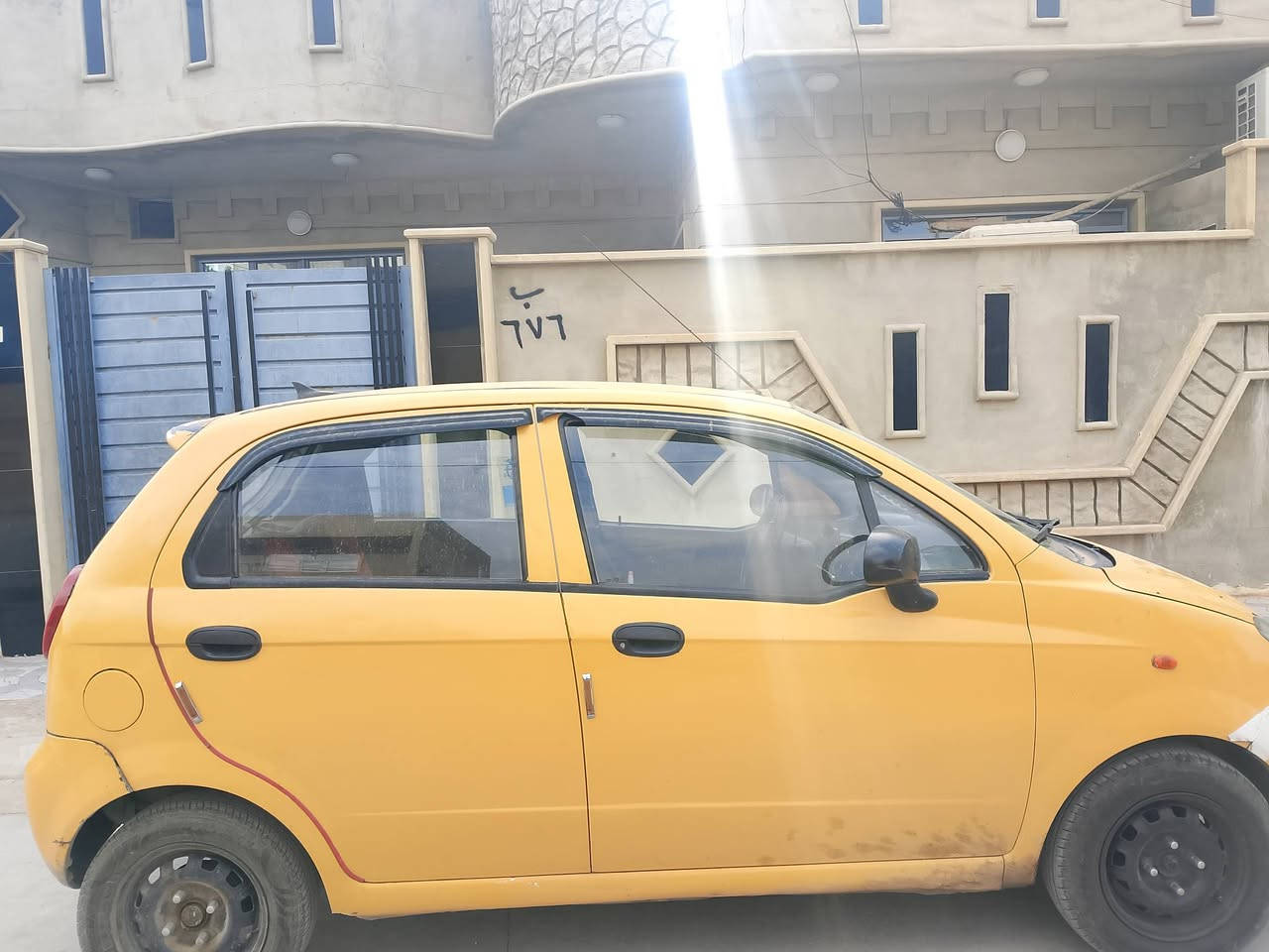 سبارك 2007 رقم نينوى هزة جديدة وسنوية لل2027 عليها هيئة محرك كير شرط كهربائيتها كلها شغالة ضررها ضربة بالصندوق ومعجون بالسقف شرط التحويل 
السعر 35
***********
