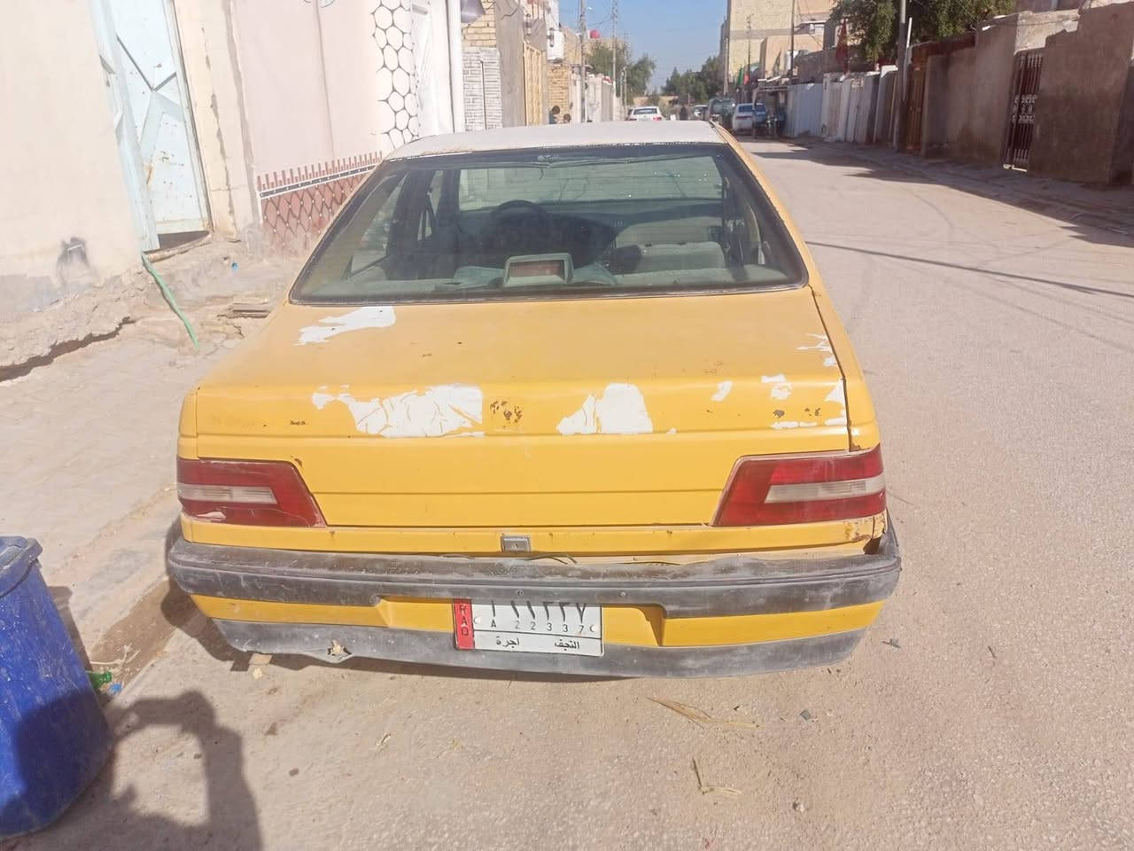 السلام عليكم 
بيجو 405 رقم نجف وصاحبها بالنجف سنويه ساقطه موديل 2010 مكينه گير مكفولات.
عطل بخاخات 
 الحداديه نص ونص السعر 18 بيها مجال بسيط للاستفسار الاتصال على *********** مكانه بلنجف مكلف بلنشر
