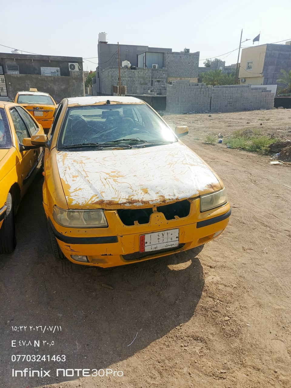 سمند رقم ميسان مكانه بالبصرة موديل 12 ما واصل راعيه مكينه وكير كفالة ترايك وين ما يعجبك السعر 11 ورقه وبيه مجال  قليل حك الجية مكاني ابو الخصيب ***********
