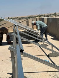 منظومات شمسية • بطاريات ليثيوم • منصة الرافدين ١٨شهر
