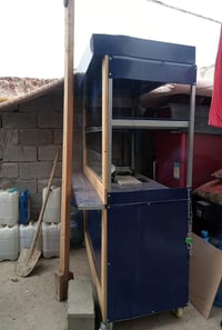 عربانة جديده تفصال 3منافذ طبخ ذرة او لبلبي او اكلات سريعه معا ادواتهن ...