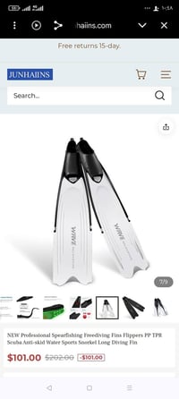 زعانف • غواصين