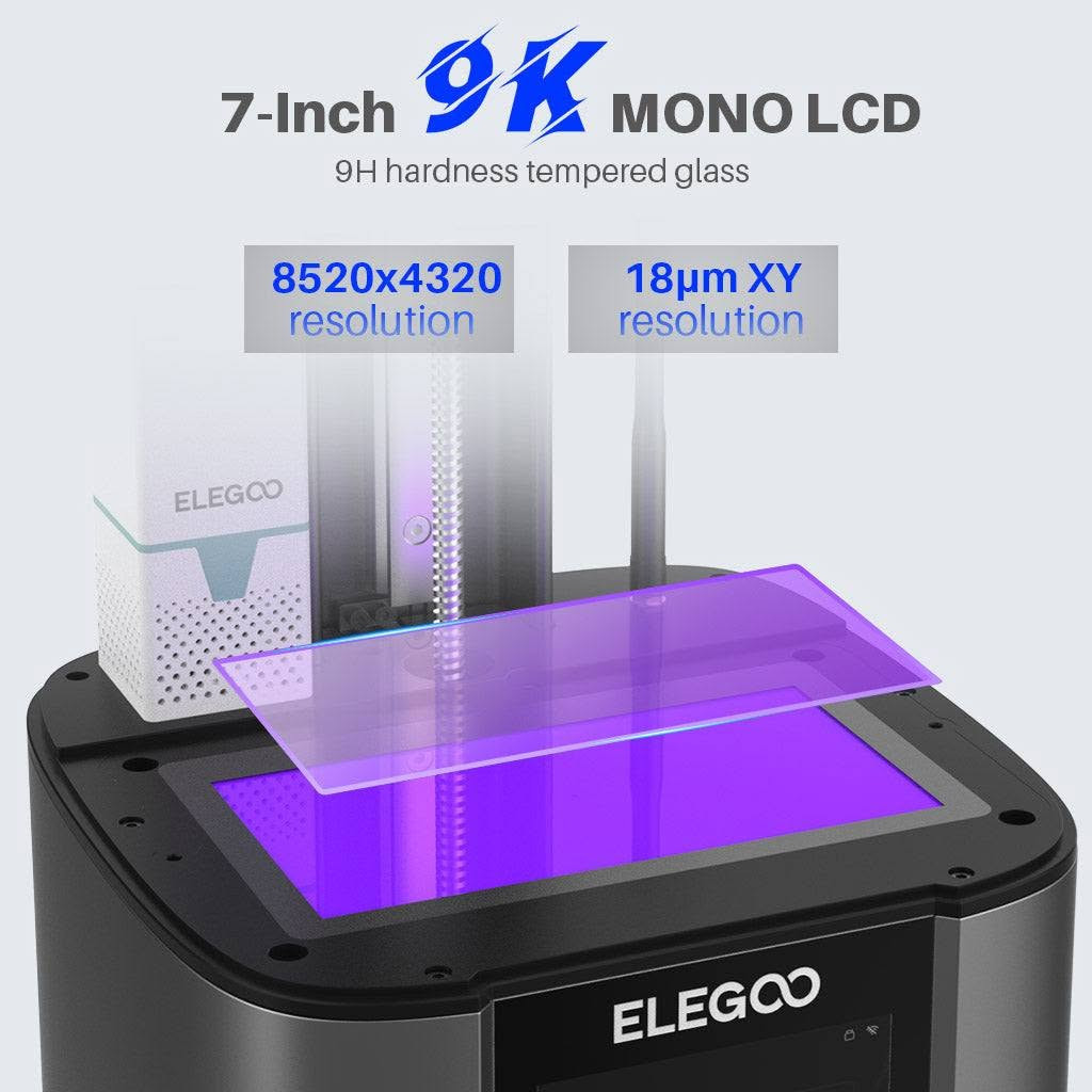 متوفر
ELEGOO Mars 4 Ultra
تفاصيل اكثر تواصل خاص او واتساب ***********
