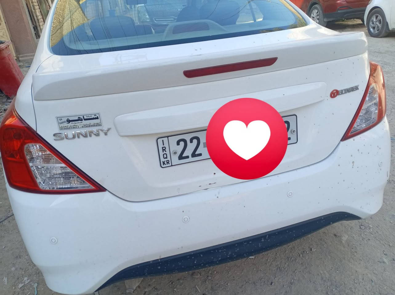 نيسان سني ٢٠٢٤ مصري تحويل ١١٠ قفل بيها طخه بسيطه كلش بالصندوك بلا صبغ (كفالة) 
بغداد مكاني
رقمي ***********
