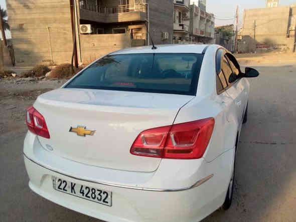 كروز للبيع موديل 2016 رقم اربيل دولي خليجي   
السعر 95
بدون صبغ 
وتعديل السيارة جاهزه محرك المرغوب 1800 والسيارة في بغداد الاتصال ***********
