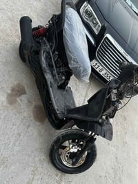 سكوتر كهربائي • مكينة نضيفه • كهربايات شغّاله