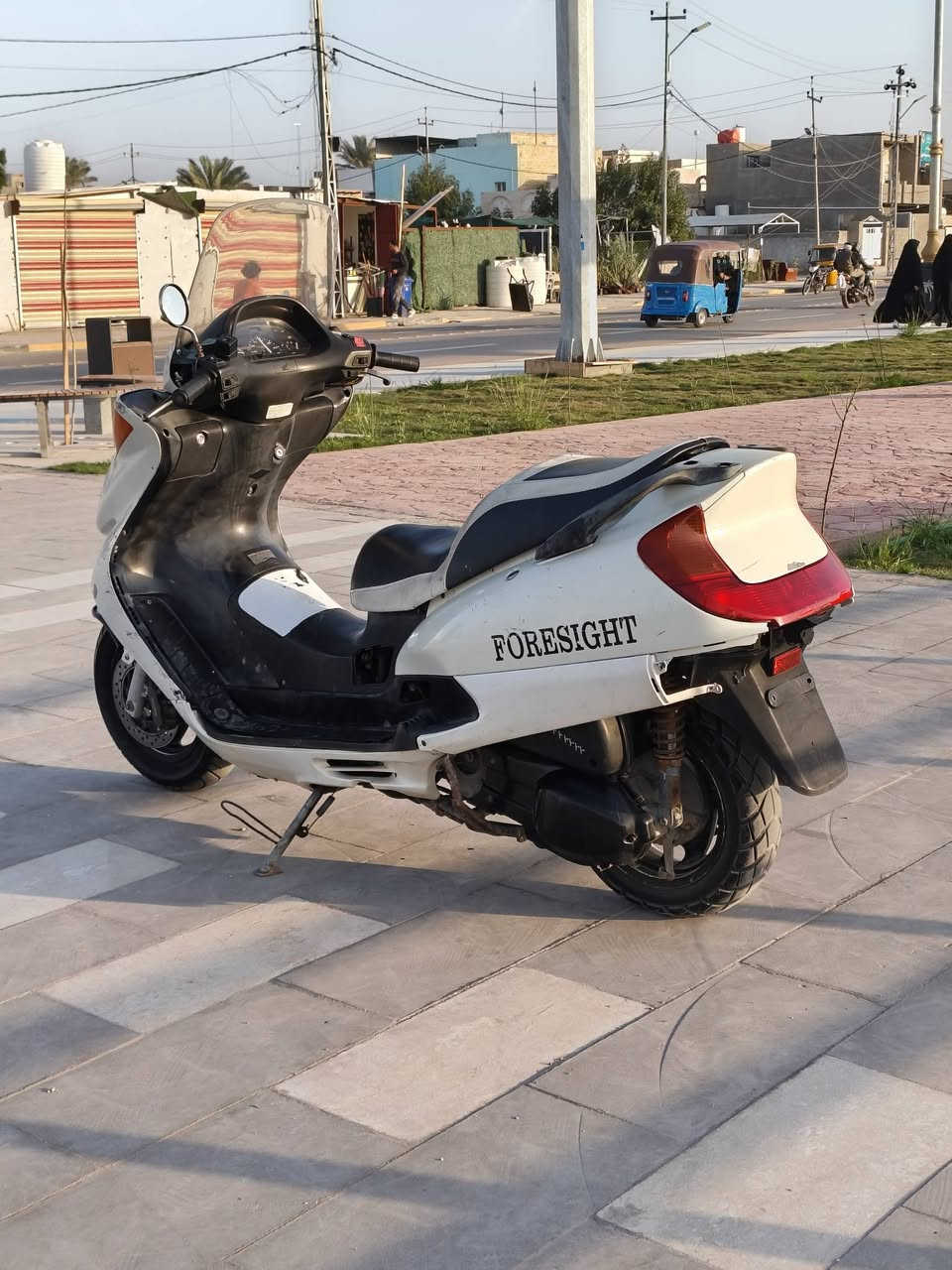 السلام عليكم عندي دراجه فورسايد للبيع 
0 4نضيفه حيل مكينه مجفت دراجه مانقصهه شي بس كفر الخلفي مكاني قضاء الحي ناحيه البشائر 600بيهه مجال ***********
