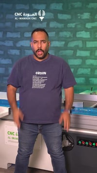 الشغل بمواقع العمل صار أسهل ويا منشار السلايد 1600 من المودة CNC. 📩 لل...