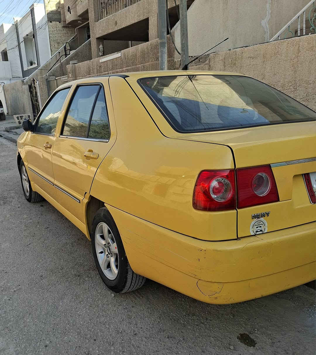 السلام عليكم شيري كوين للبيع موديل 2013 سيارة بلادية كير  محرك تبريد شغال بيها مكانين بارد مكفولة من الصبغ مكاني حي الجهاد السعر 35 للاستفسار
***********
