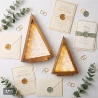 مثلث خشب • ديكور • قطعة وحدة