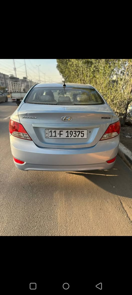 سلام عليكم اكسنت مديل 14 امريكي سياره جاهز بيها رشات  كلش حلوه ماشيه 140 مكاني غزاليه *********** بي واتساب بغداد, العراق
